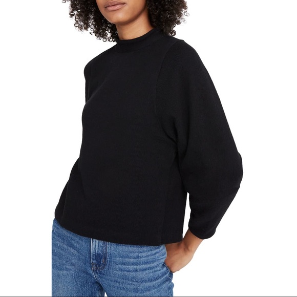 Texture & Thread Button-Back Mockneck Top NWOT - Picture 8 of 9